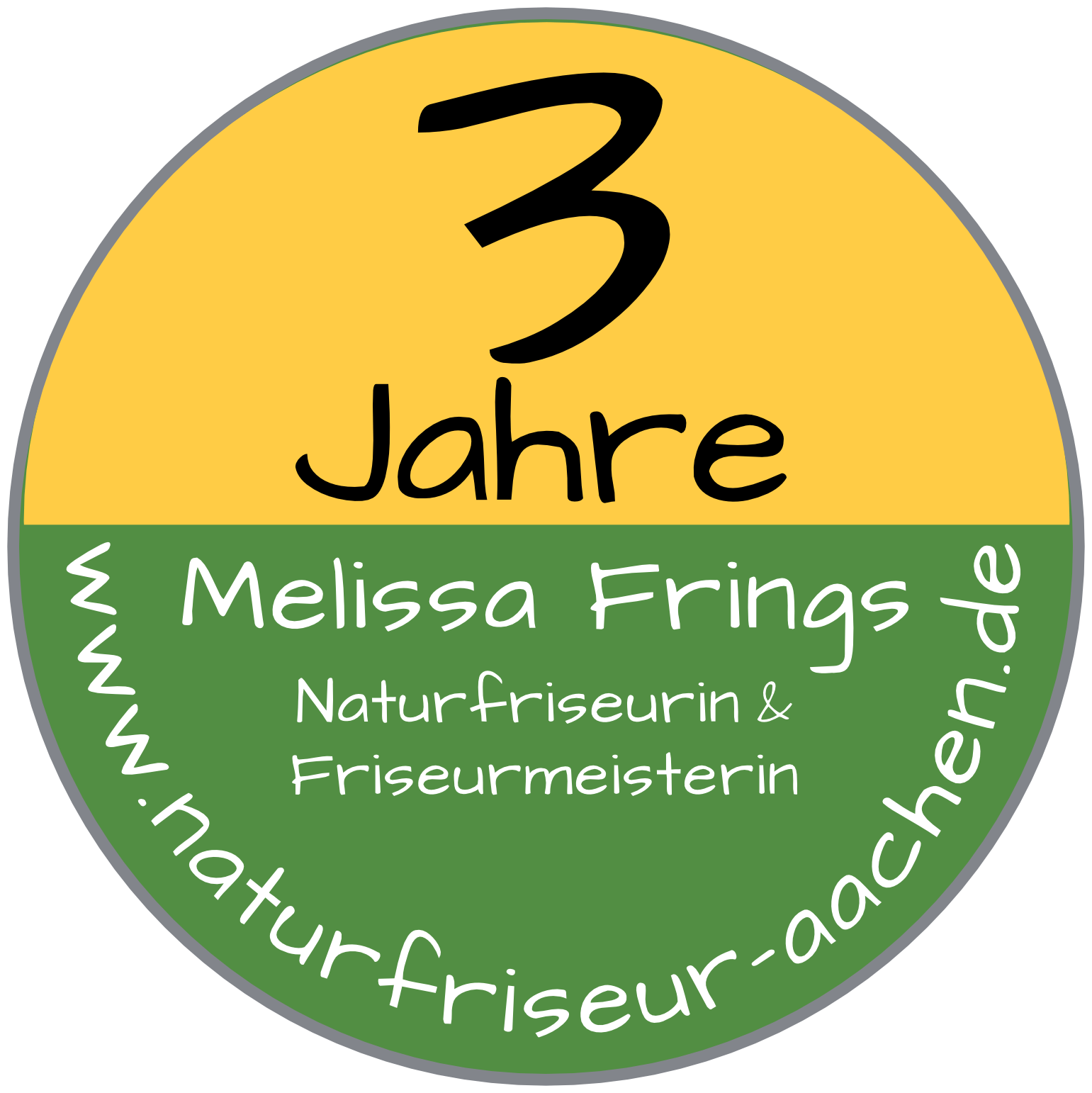 3 Jahre Melissa Frings Naturfriseurin & Friseurmeisterin www.naturfriseur-aachen.de