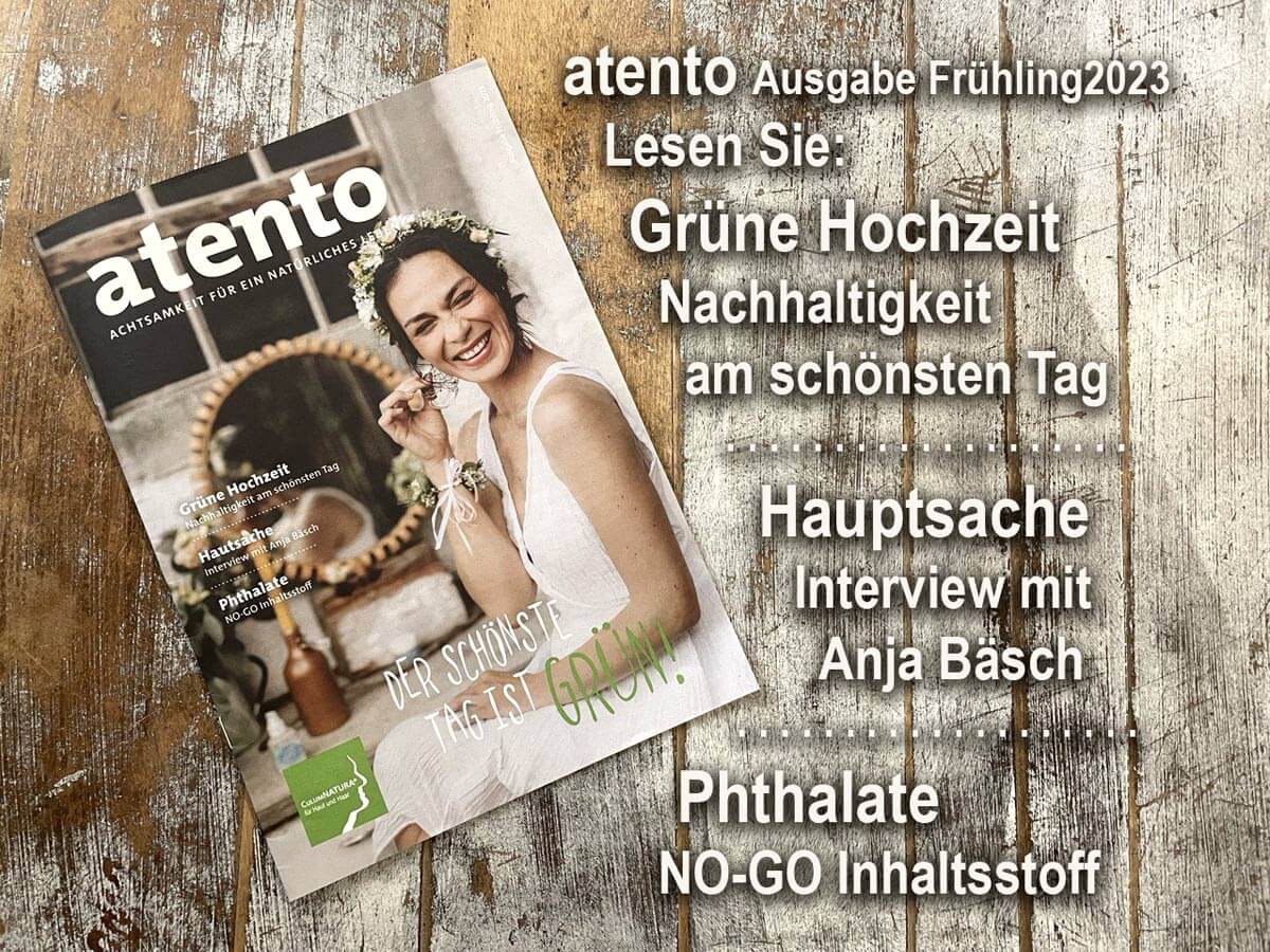 atento Frühling 2023 - Grüne Hochzeit - Hauptsache - Phthalate